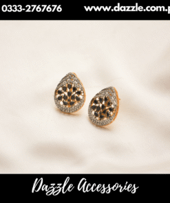 Black Statement Tops Earrings