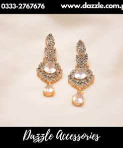 Diamond Style Drop Earrings