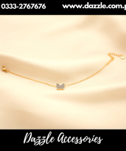 Gold plated butterfly Bracelet