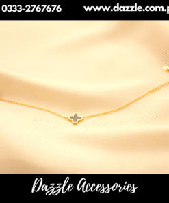 Gold plated clover Chain Bracelet