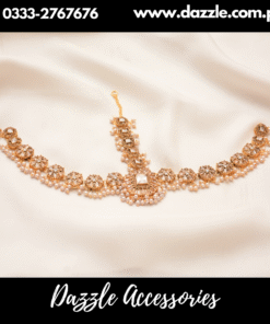 Pearl Inspired Matha Patti for Wedding