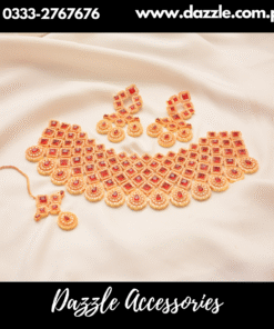 Red Golden Bridal Set