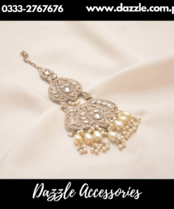 Silver Pearl Antique Indian Jhomar