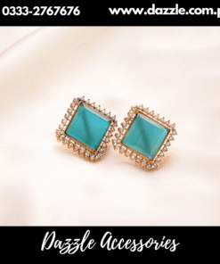Classic Light Blue gem Studs