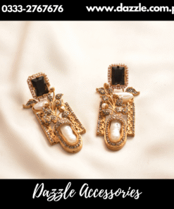 Exclusive mother Pearl Black Earrings