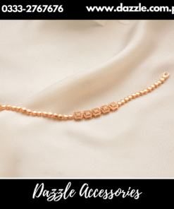 Zirconia Gold Plated Bracelet