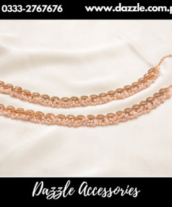 Golden Antique Ethnic Anklets Set