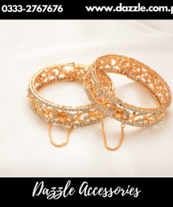 Golden Beautiful Kadda Openable Bangles