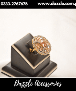 Golden Bridal Ring Adjustable Size