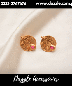 Ethnic Indian rajwarri Ruby Studs