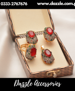 Mesmerizing deep Red Combo Set