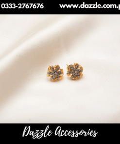 White Gold Style Studs