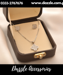 Elegant Silver Pendant Set