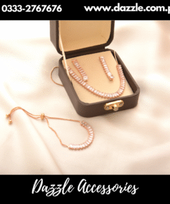 Gloria Queen Necklace Bracelet Set