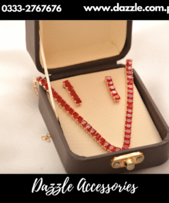 Red queen Necklace Set