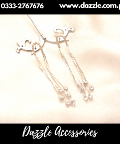 Silver Long Chain Earrings