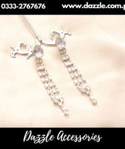 Silver Long Earrings