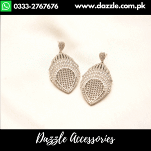 Angelina SIlver Zirconia earrings