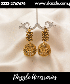 Antique Golden long Jhumka