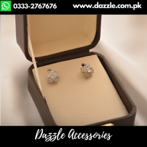 Rose Silver Studs