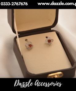 Rose vine Silver Studs