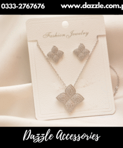 marvelous silver necklace set