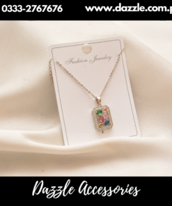 stunning muti stone necklace