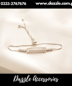 Decent adjustable Silver Bracelet