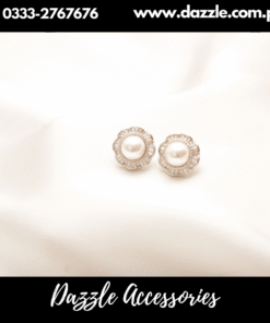 Diva pearl Silver studs