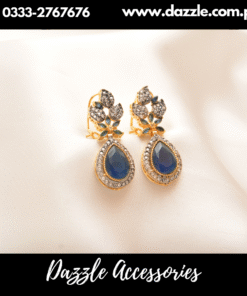 Beautiful Sapphire gem Earrings