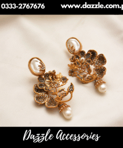 Antique Mother Pearl Turkish Earrings