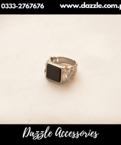 Black Stainless Steel Men Ring