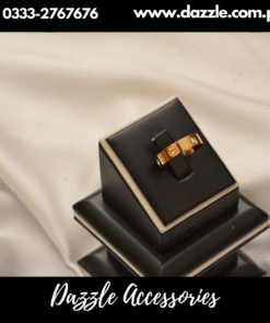 Branded Stainless Steel Ladies Ring Size 7-8