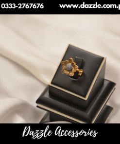 Blue Silver Plated Girls Ring