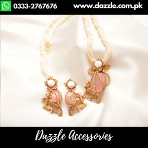 Mesmerizing Pink Pearl Maala