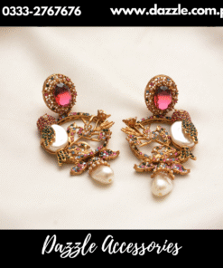 Multi Color Unique Antique Tukish Earrings