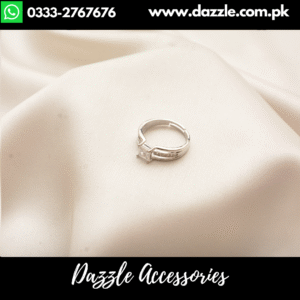 Silver Beautiful Girls Ring