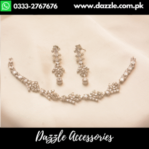 Silver Plated Light Choker Set