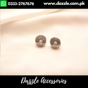 opulent lilac pearl studs