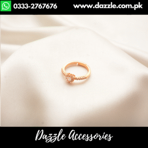 vibrant pink gold heart ring