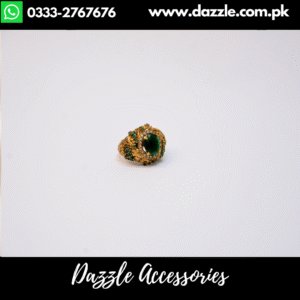 Adjustable Designer Blue Zirconia Ring