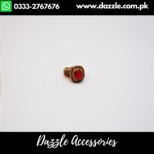 Adjustable Fashion Maroon Zirconia Ring
