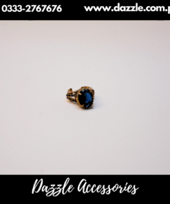 Adjustable Zirconia Sapphire Blue Stone Ring