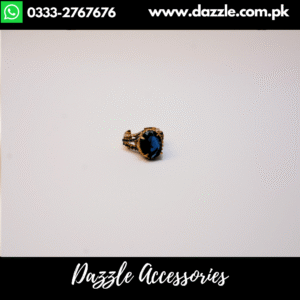 Adjustable Zirconia Sapphire Blue Stone Ring