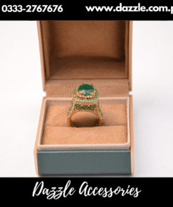 Adjustable Zirconia Statement Ring