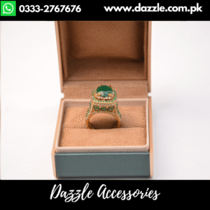 Adjustable Zirconia Statement Ring