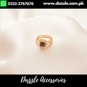 Beautiful Carat Black Ring