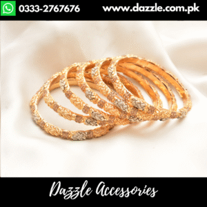 Gold Look Bangles Set
