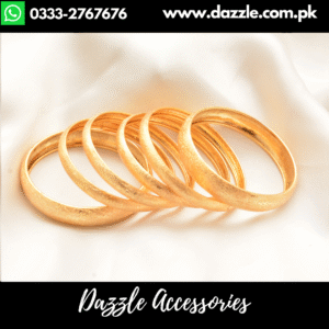 Golden Mat Bangles