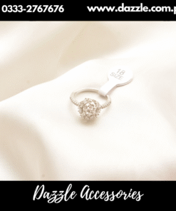 Silver Zirconia Ring for her